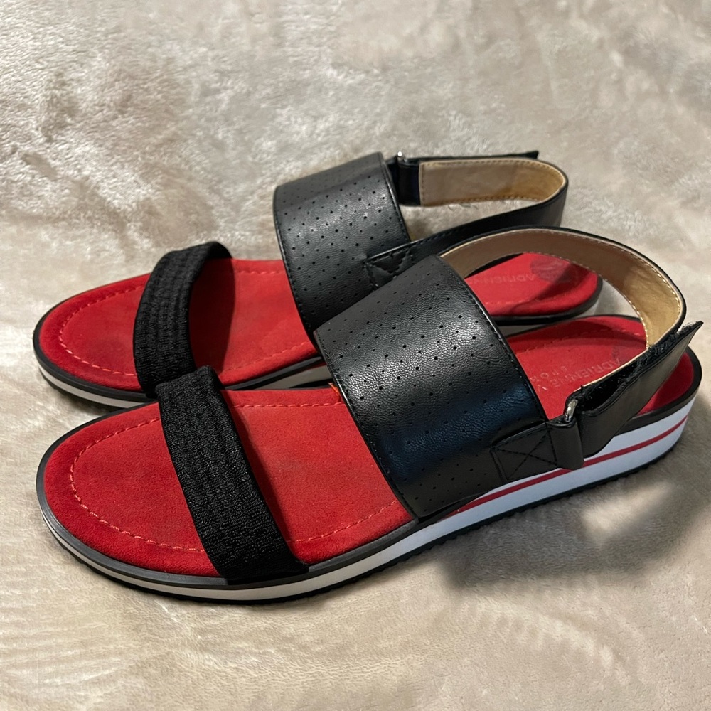 Adrienne Vittadini Women’s Sport Wedge Sandals! Size 10M